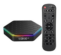 IDEALROYAL Android 12.0 TV Box, T95Z Plus Android Box 4GB RAM 32GB ROM Allwinner H618 Quad-Core Procesador Arm Corter-A53 64bits Mali-G31 MP2 GPU 6K Resolución 2.4G/5G WiFi6 10/100M Ethernet BT 5.0