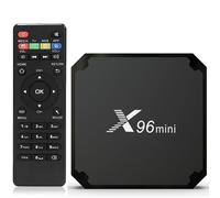 IDEALROYAL X96 Mini TV Box, Android 11.0, 2 GB/16 GB, Android TV 4 K con Amlogic S905W2 Quad-Core Chipset 64 bits WiFi 2.4 G, 4 K HD, H.265