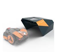IdeaMower Garaje para robot cortacésped compatible con Worx Landroid Vision, 74 x 78 x 38 cm, protección UV, material compuesto de aluminio
