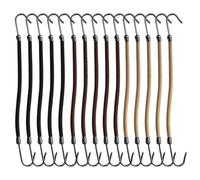 IDEANATEGRATE 15 Bandas Elásticas Cabello Buena Elasticidad y Bordes Metálicos Suaves, Accesorios para Coletas de Mujer Ideales para Uso Diario