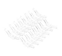 IDEANATEGRATE 15piezas Ganchos para Cortinas Accesorios Resistentes para Estores Enrollables y Persianas Verticales Diseño Sencillo Fácil Instalación Compatibles con Cadenas de Cortinas Romanas