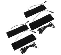 IDEANATEGRATE 2 Juegos Calentador de Pies y Manos de Temperatura Regulada USB con Película Calefactora de Fibra de Carbono Incluye Unidades para Camping y Actividades al Aire Libre