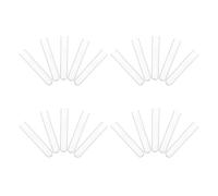 IDEANATEGRATE 20 Unidades Tubo de Resistente al Calor Redondo Estable para y Boca Plana para Investigación Avanzada y Científicos