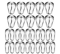 IDEANATEGRATE 25 Pares de Almohadillas Desechables para Pies, Pegatinas Autobronceadoras de Cartón para Uso en Spray Tanning y Cuidado Higiénico en Casa