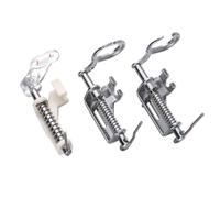 IDEANATEGRATE 3 Prensatelas Multifuncionales Accesorios para Bordado para Máquina de Coser Metal y Plástico Pp Kit de 3 Piezas Compatibles Mayoría de Máquinas Domésticas para Costura