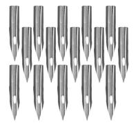IDEANATEGRATE 30 Puntas de Repuesto para Bolígrafos 0.28mm, Puntas para Pluma Estilográfica de Caligrafía, Manga Pequeña Redonda, 30 Piezas para Dibujo y Escritura Artística