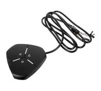 IDEANATEGRATE Botón de Encendido Negro para PC de Escritorio y de Plástico con Cable de Extensión Presione para Encender el Computador Adecuado para Uso en Casa o Ktv