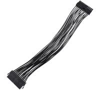 IDEANATEGRATE Cable Extensión de Alimentación Conectores Macho Hembra Cable Interno PSU ATX para Placa Base Alargadera Corriente Extensible Compatible con Fuentes de Alimentación Estándar