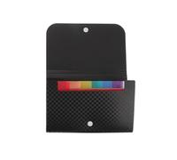 IDEANATEGRATE Carpeta de Archivos Expandible Portátil 13 Capas, Ligera y Fácil de Llevar, Adecuado para Oficina Guardar Documentos Pequeños y Recibos