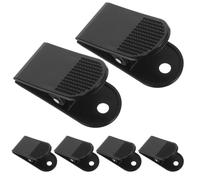 IDEANATEGRATE Clips de Seguridad para Llave de Cinta de Correr, Función de Parada de Emergencia, Material Plástico Resistente, Paquete de 6 Unidades para Uso en Casa y Gimnasio