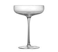 IDEANATEGRATE Copa de Cóctel de Vidrio Transparente, Vaso Mezclador Creativo para Bar, Copa de Vino Espumoso Tallo, Flauta para Champán, Set Versátil para Restaurante y Hogar, 1 Unidad