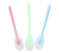 IDEANATEGRATE de Silicona Diseño de Mango Largo para Mejorar Circulación para Masaje Corporal 3 Piezas y Aliviar en Cuello y Piernas