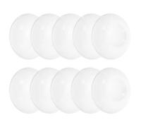 IDEANATEGRATE de Topes de Puerta de Silicona Transparentes Almohadillas Multifuncionales 12 Piezas para Protección de Pared y Pomo para Baño y Dormitorio