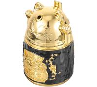 IDEANATEGRATE Estuche para Guardar Palillos de Dientes, Dispensador de Palillos, Acrílico Dorado, Portátil, Fácil de Limpiar, Diseño Europeo, para Restaurante y Cocina
