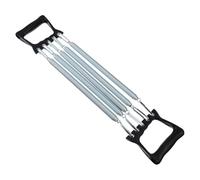 IDEANATEGRATE Expansor de Pecho Equipo Compacto para Entrenamiento Muscular Resorte de Acero Negro para Ejercicio y Desarrollo de Fuerza en Gimnasios y Dormitorios