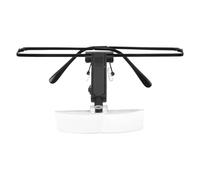 IDEANATEGRATE Gafas Lupa Luz LED para Lectura y Trabajos de Precisión en Electrónica y Joyería Lentes Intercambiables y Aumento Manos Libres