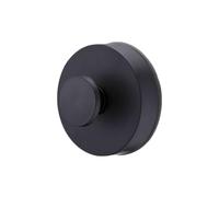 IDEANATEGRATE Gancho de Pared Negro sin Tornillos ni Clavos Ventosa Abs Fuerte y Moderno para Cocina y Oficina, Gancho Adhesivo Multifuncional para Manos y Bolsos