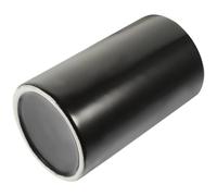 IDEANATEGRATE Jarra de Leche Cerámica Negra 10 X 6,5 X 5,7 CM Diseño Sencillo para Uso en Restaurante, Hotel y Hogar, Adecuado para Café y Postres