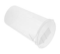 IDEANATEGRATE Jarra Medidora de Plástico Blanco de 2000ml Tapa y Escala Doble para Uso Diario Hogar y Picnic al Aire Libre, Fácil de Leer Vertedor Reutilizable
