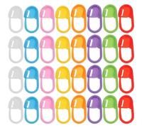 IDEANATEGRATE Marcadores de Puntos para Crochet y Tejido de Plástico Compacto Cierre, 80 Piezas en Caja para Proyectos DIY y Accesorios Auxiliares de Tejido Color