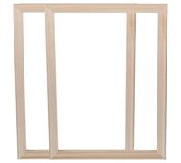 IDEANATEGRATE Marco de Pintura al Óleo y Resistente para de Madera Beige Adecuado para del Hogar y Proyectos de Pintura
