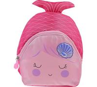 IDEANATEGRATE Mochila Escolar Tamaño Pequeño Diseño de Sirena para Niñas Material de Nylon y Poliéster y Estilo Moderno para Uso Escuela