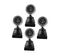 IDEANATEGRATE Modelo de Semáforo en Miniatura para Decoración de Mesa de Arena Luces LED Pequeñas, Material Plástico y Metal, 4 Piezas para Mini House Decor