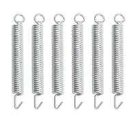 IDEANATEGRATE Muelles de Trémolo Metálicos Accesorios Portátiles 6 Piezas en Color Plata que Mejoran la Afinación del Instrumento para Guitarra Eléctrica