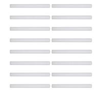 IDEANATEGRATE Palitos de Espuma para sofá, 16 Piezas, Blancos, moldeables y Plegables, para Fundas de sofá, Cama y Silla, Relleno versátil
