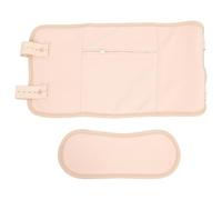IDEANATEGRATE Paquete de Cuello de Aceites Esenciales Aceite de Castor Puro Reutilizable, Tejido de Fibra Química para Relajación y Cuidado de Cuello y Cintura, Práctico y Duradero