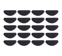 IDEANATEGRATE para Mejorar Comodidad y Ajuste 10 Pares de Almohadillas Nasales Antideslizantes de Silicona Adhesivo para Gafas en Usuarios Miopía