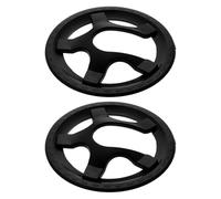 IDEANATEGRATE Protector de Manivela de Bicicleta 34 Dientes 5 Orificios, Cubierta de Rueda Dentada para Ciclismo Montaña y Fixie, Accesorio Resistente para Juego de Bielas (2 Piezas)