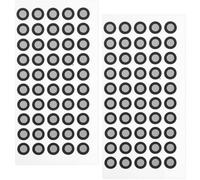 IDEANATEGRATE Punto Alta Durabilidad y Fácil de Usar para Escáner 3D Marcador Reflectante Película Pet Negra Adecuado para Ingeniería Inversa y Escaneo 3D