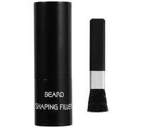 IDEANATEGRATE Rellenador de Barba para Hombres Lápiz Corrector Negro para Densidad y Estilo de Barba Herramienta para Modelado y Relleno de Bigote Kit para Cuidado Facial y Peinado