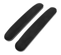 IDEANATEGRATE Reposabrazos Silla de Ruedas Funda Antideslizante de Tela Negra, Accesorios Prácticos para Proteger y Renovar Reposabrazos, Adecuado para Uso en Casa y Movilidad