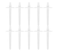 IDEANATEGRATE Soportes para Carrete de Hilo para Máquina de Coser Doméstica, 10 Piezas Abs Resistentes, Portacarretes Aplicables, Accesorios de Costura para Devanadora y Pasador de Bobina