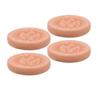 IDEANATEGRATE Unidades de Humidificación de Arcilla para Accesorios de Humidores de Cigarrillos, 4 Hojas Naturales para Control de Humedad y Preservación en Espacios Pequeños