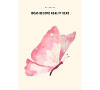 Ideas become reality here: A Blank Unruled Notebook for Students & Professionals | Sketch, Plan, Create & Brainstorm Freely