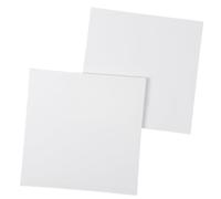 Ideas con lienzo de corazones sobre marco de MDF | 2 piezas | Bastidor | Lienzo de artista | para pintar con pinturas acrílicas o al óleo | 390 g/m² (40 cm x 40 cm)