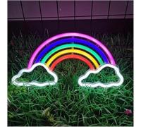 Ideas creativas para regalos con letreros de neón Para lámpara de neón préstamo palabras Nube para letrero Luz LED para dormitorio