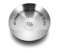 Ideas de regalo de boda de 60 aniversario para él y ella, regalos de matrimonio de 60 años para marido, esposa, pareja, regalos para padres, regalos de boda para mujeres y hombres, bandeja de anillos