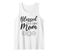 Ideas del Día de la Madre Bendecido para ser Llamado mamá Camiseta sin Mangas