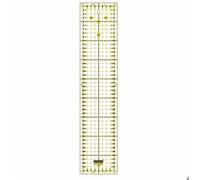 Ideas Regla Para Patchwork 10x45 cm Transparente