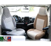 Ideatermica funda de asiento mercury con reposacabezas integrado 2 piezas beige