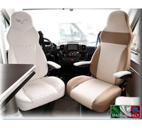 Ideatermica funda de asiento mercury d con reposacabezas integrado y correas 2 piezas beige