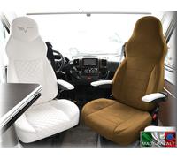 Ideatermica venus d funda de asiento con reposacabezas integrado y correas 2 piezas beige