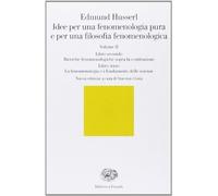 Idee per una fenomenologia pura e per una filosofia fenomenologica (Vol. 2) (Biblioteca Einaudi)