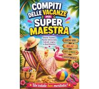 Idee regalo maestra fine anno - Compiti delle vacanze per maestra: Attività divertenti come labirinti, parole intrecciate - Un regalo personalizzato e originale per maestri