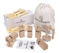 ideen.kollektiv Mini Torre Fröbel Juego De Equipo Juego De Mesa Juego De Cooperación