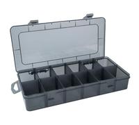 Ideen mit Herz Caja organizadora para piezas pequeñas | Caja de almacenamiento | 12 compartimentos de 5,7 x 4 cm | Tamaño total: 26 cm x 13,5 cm x 4,3 cm | Caja organizadora ideal para manualidades